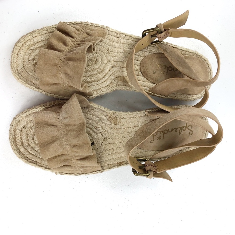 Splendid espadrille sandals brown size 8 - Picture 2 of 8
